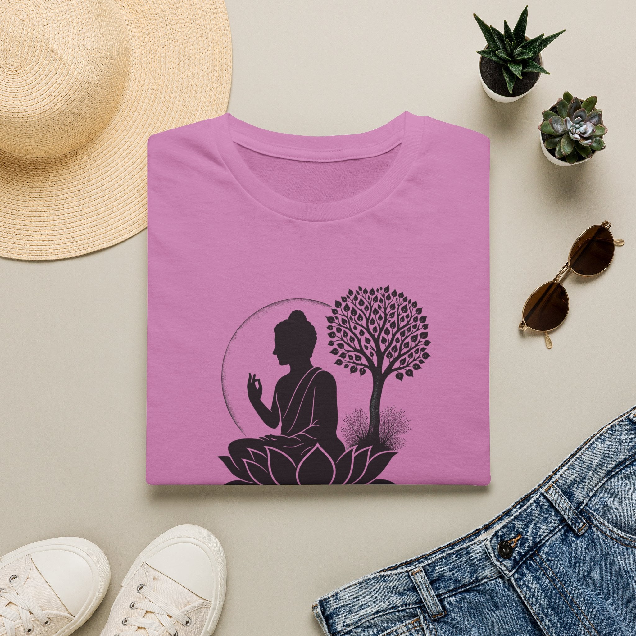 Moonlit tree silhouette T-Shirt