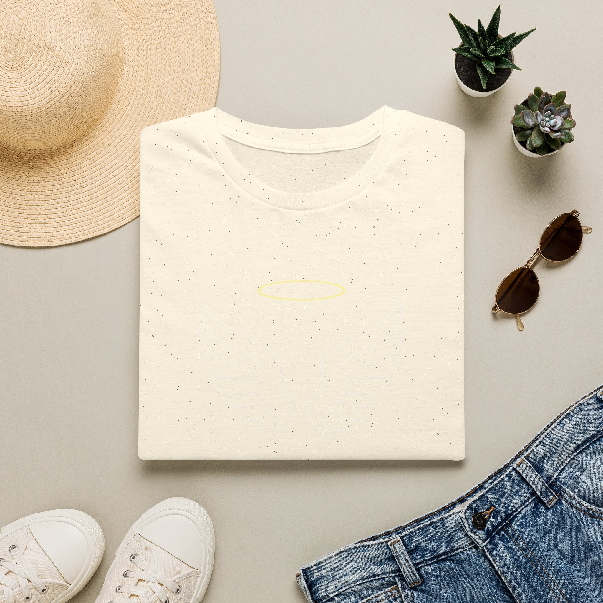Angel Wings Halo T-Shirt