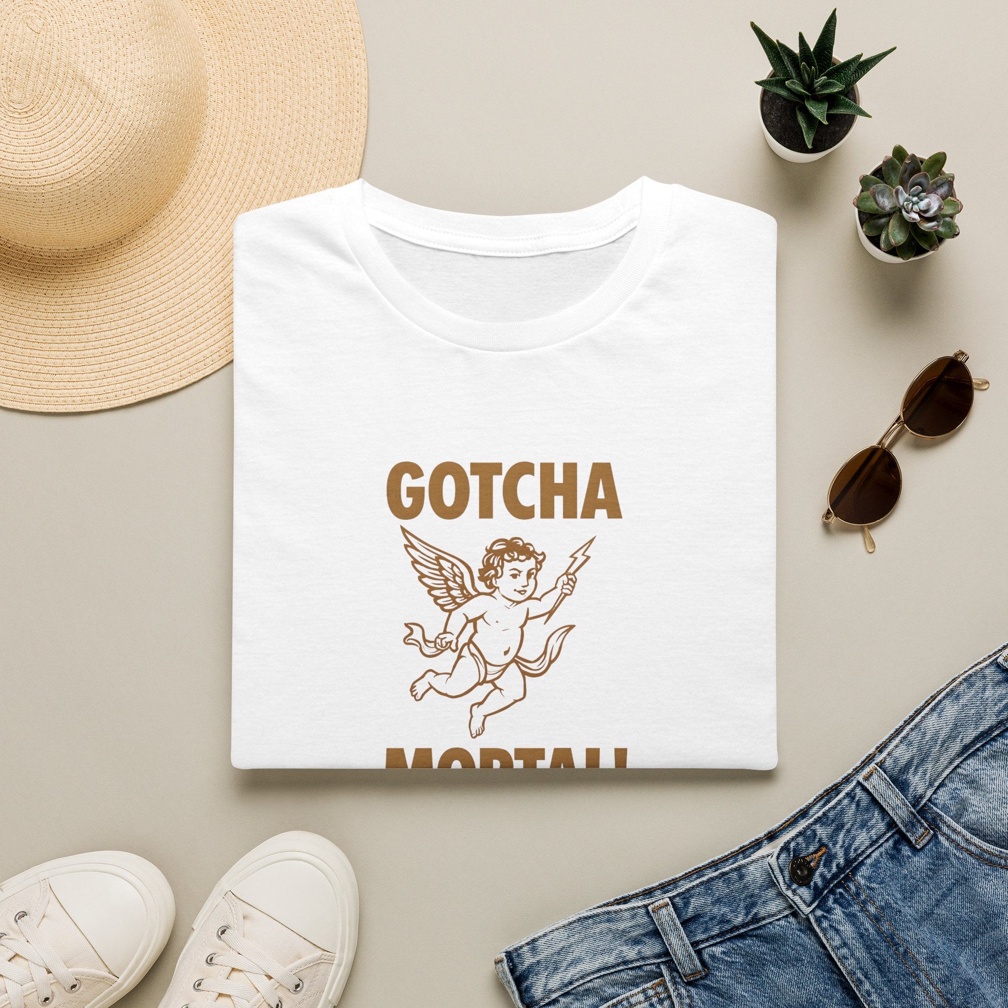 Cupid with Lightning Bolt T-Shirt