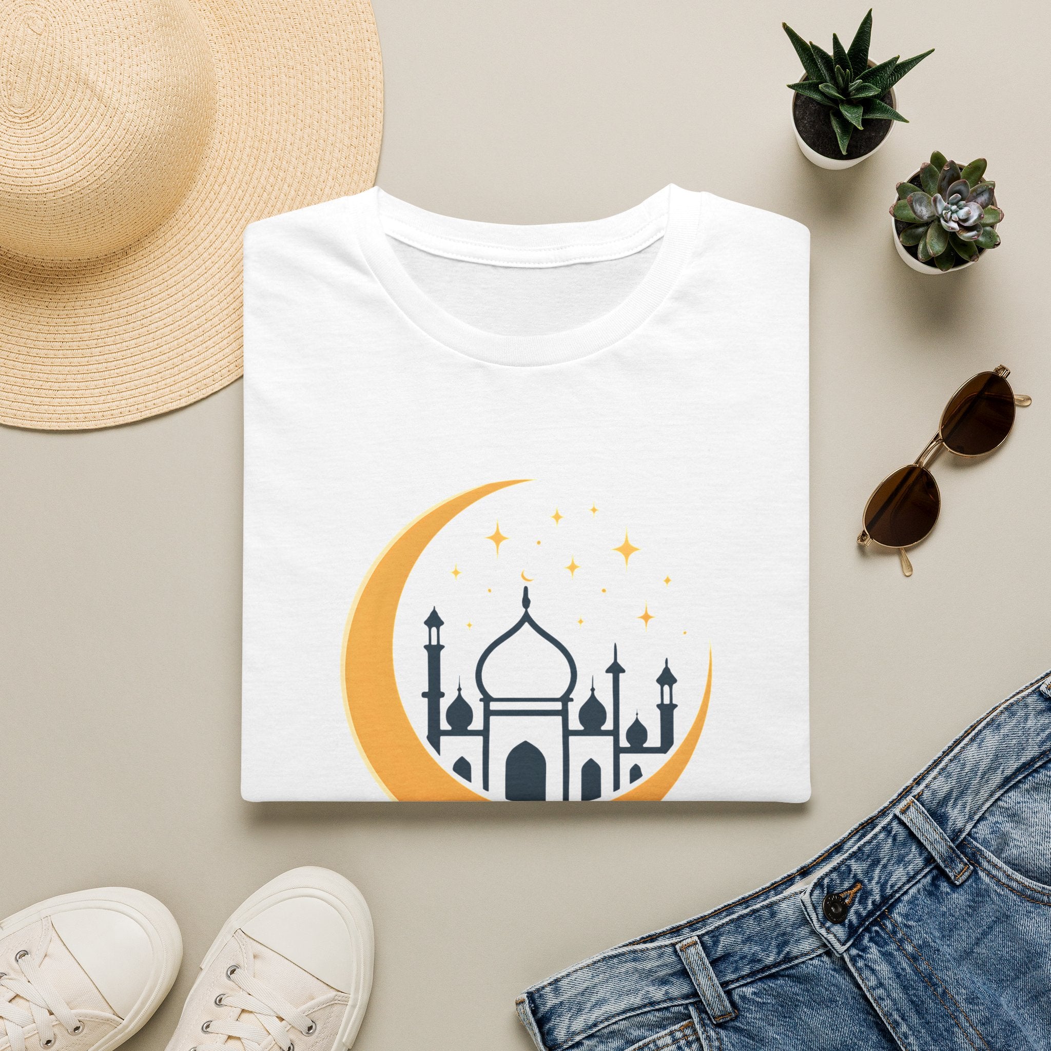 Moon Over Mosque T-Shirt