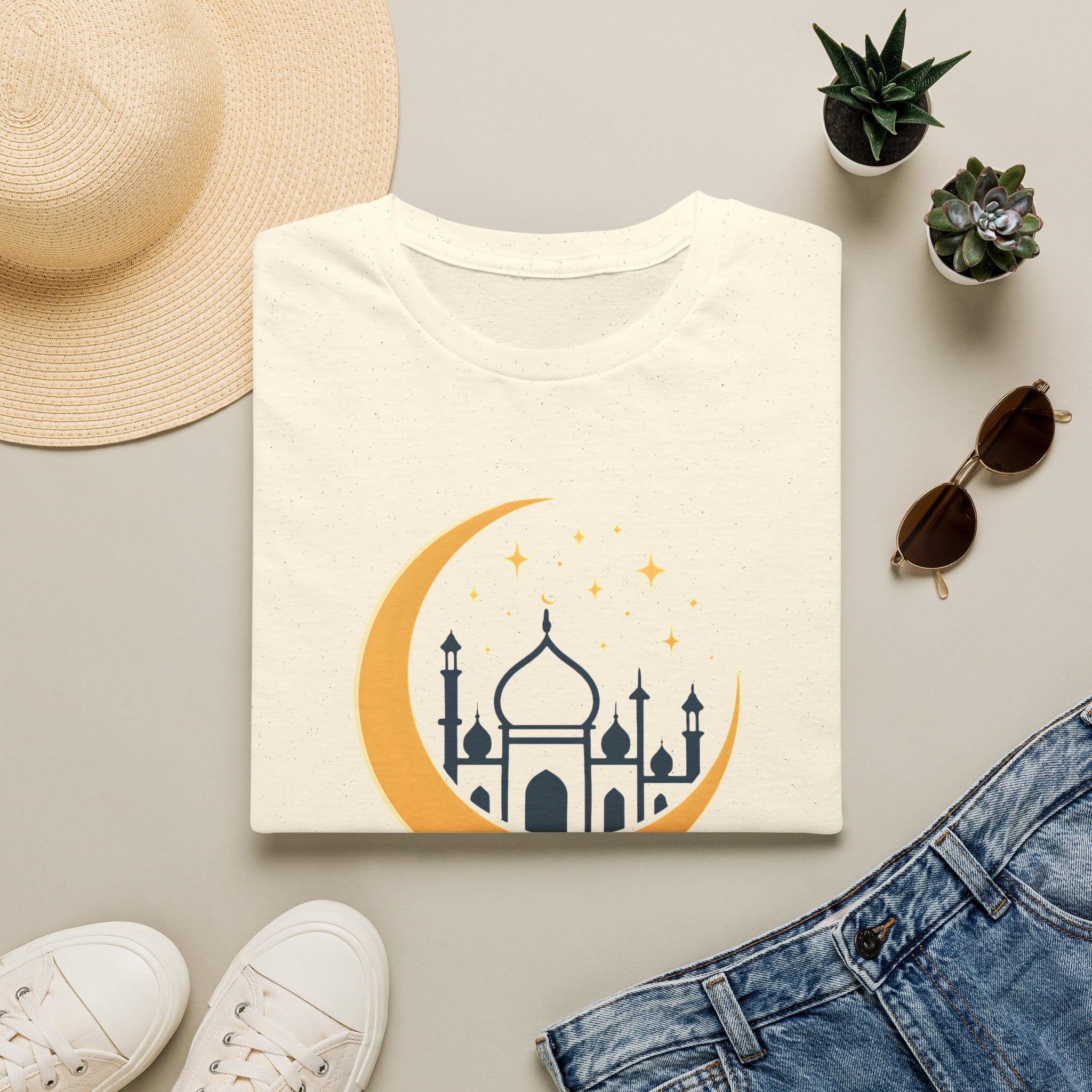 Moon Over Mosque T-Shirt