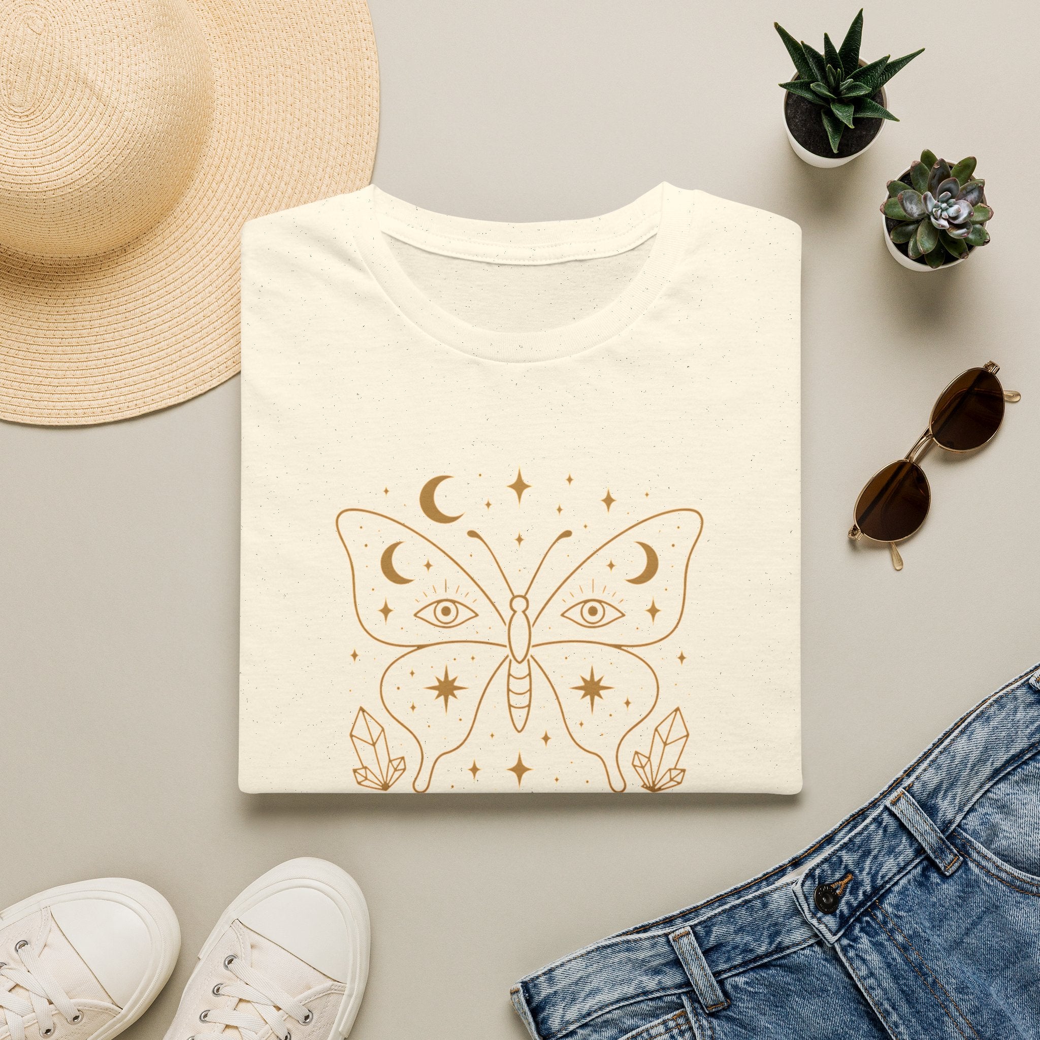 Evolve Butterfly Artwork T-Shirt