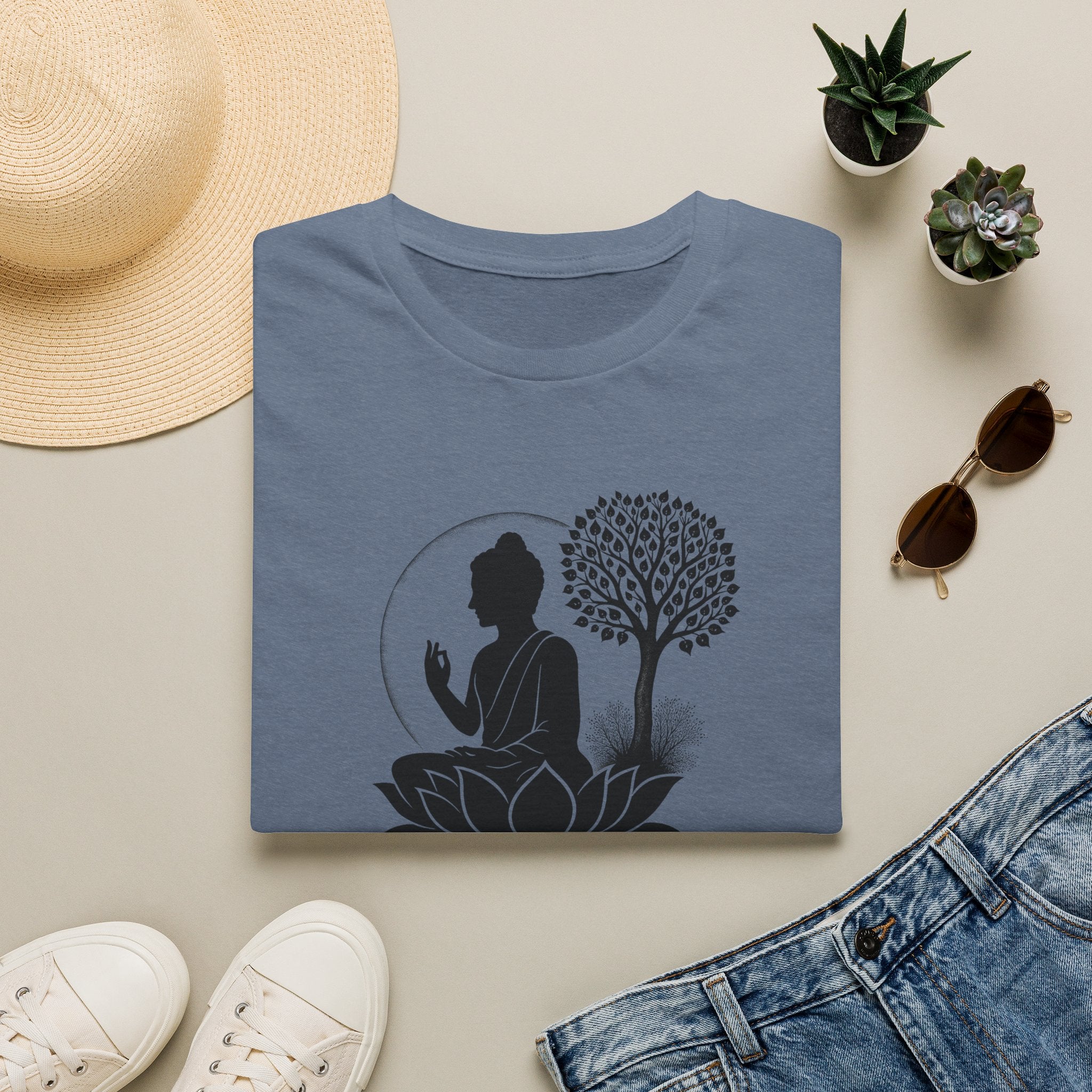 Moonlit tree silhouette T-Shirt