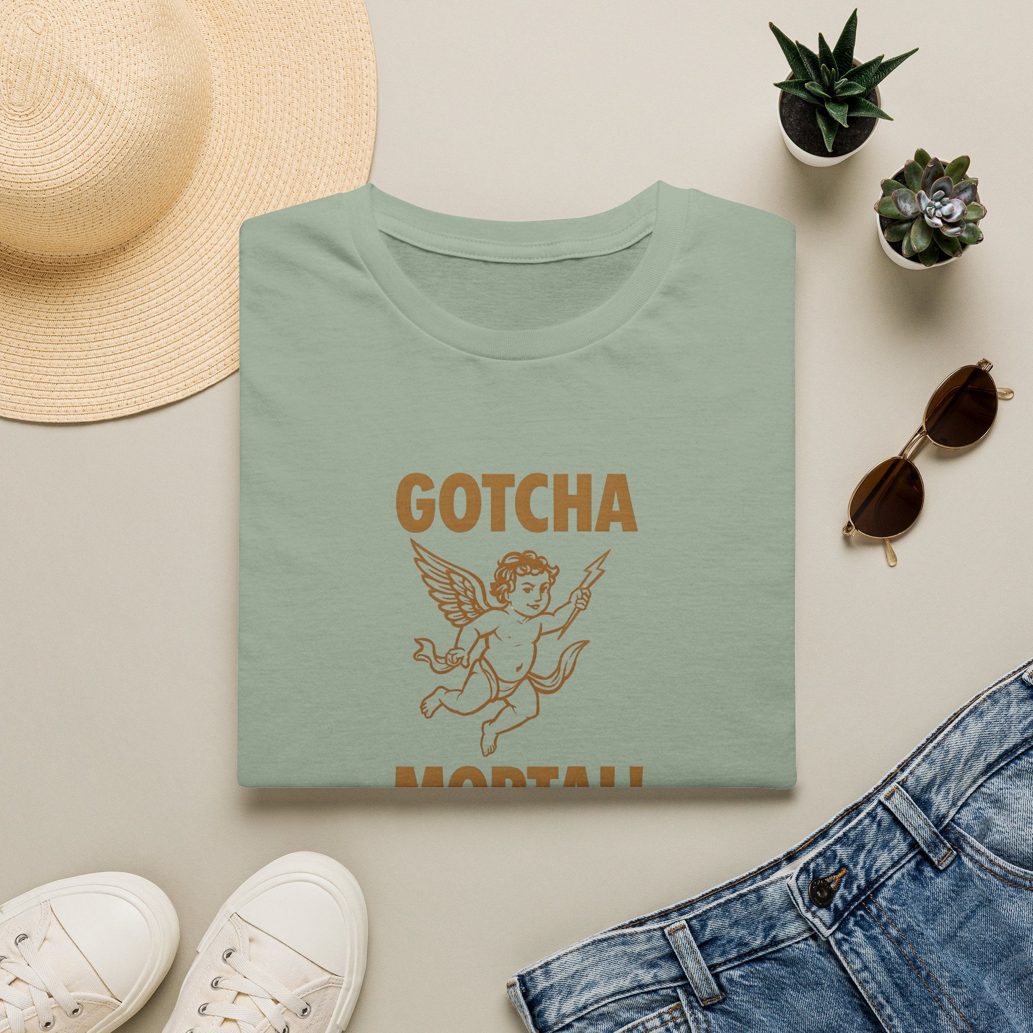 Cupid with Lightning Bolt T-Shirt