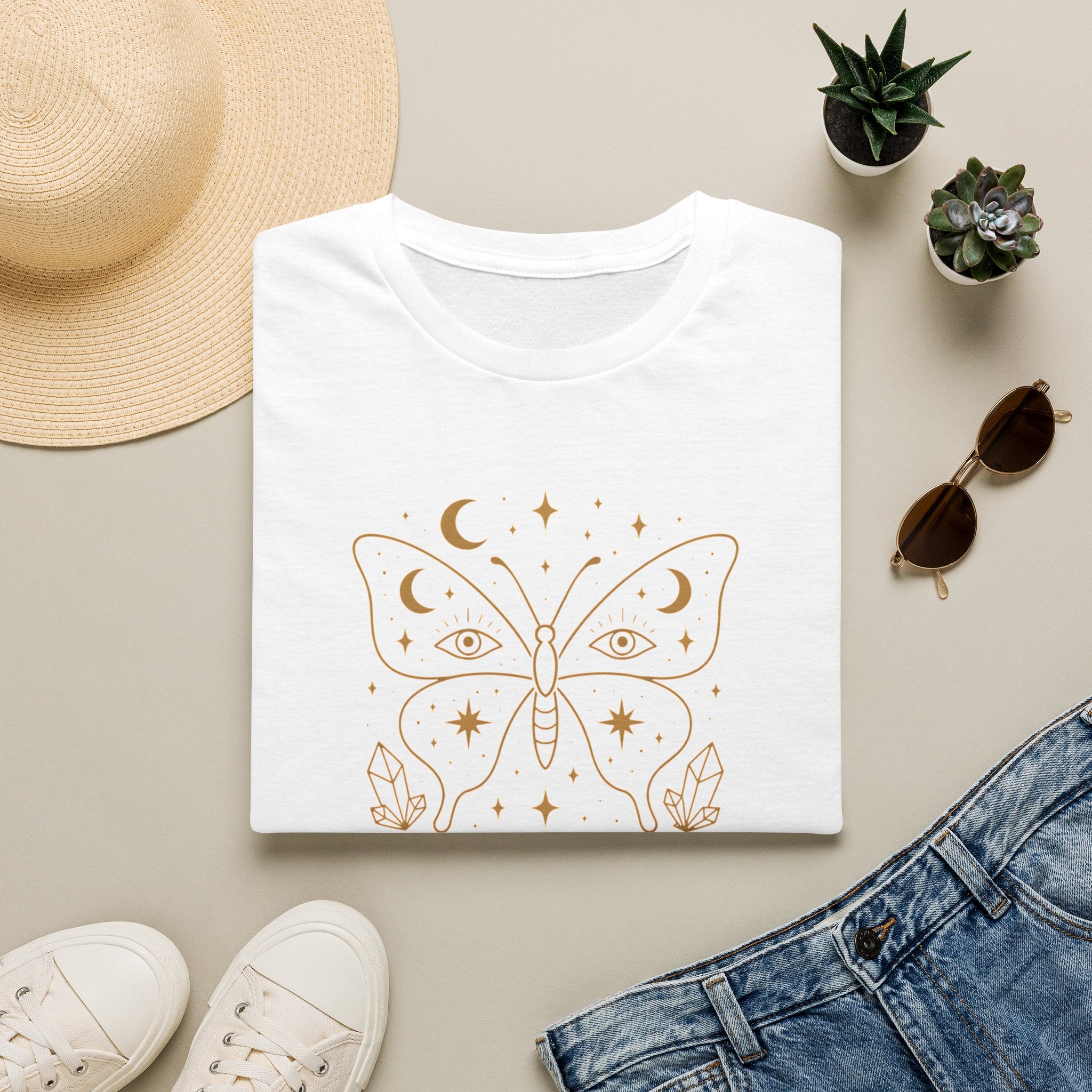 Evolve Butterfly Artwork T-Shirt