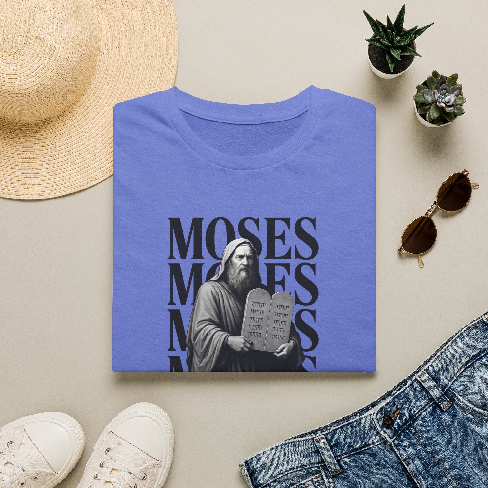 Moses and Ten Commandments T-Shirt