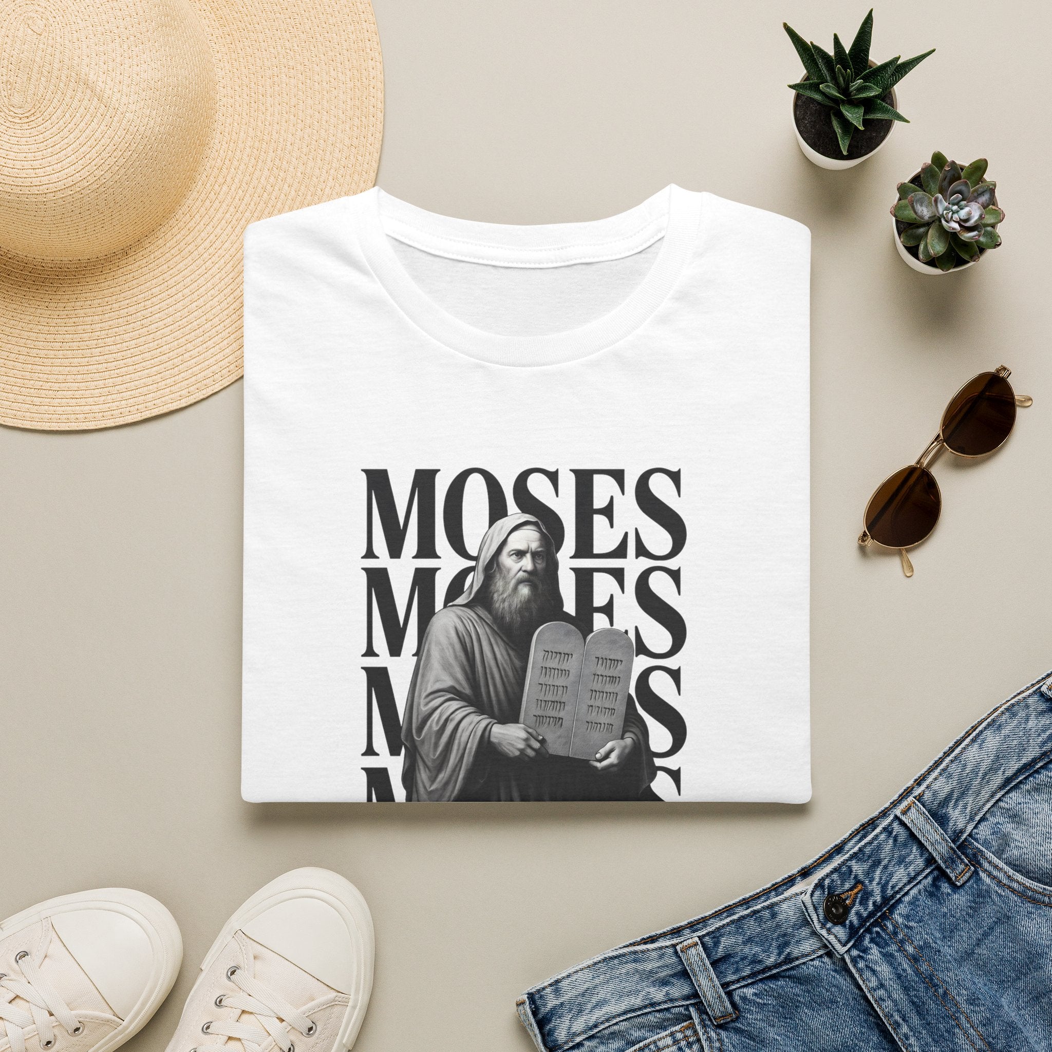 Moses and Ten Commandments T-Shirt