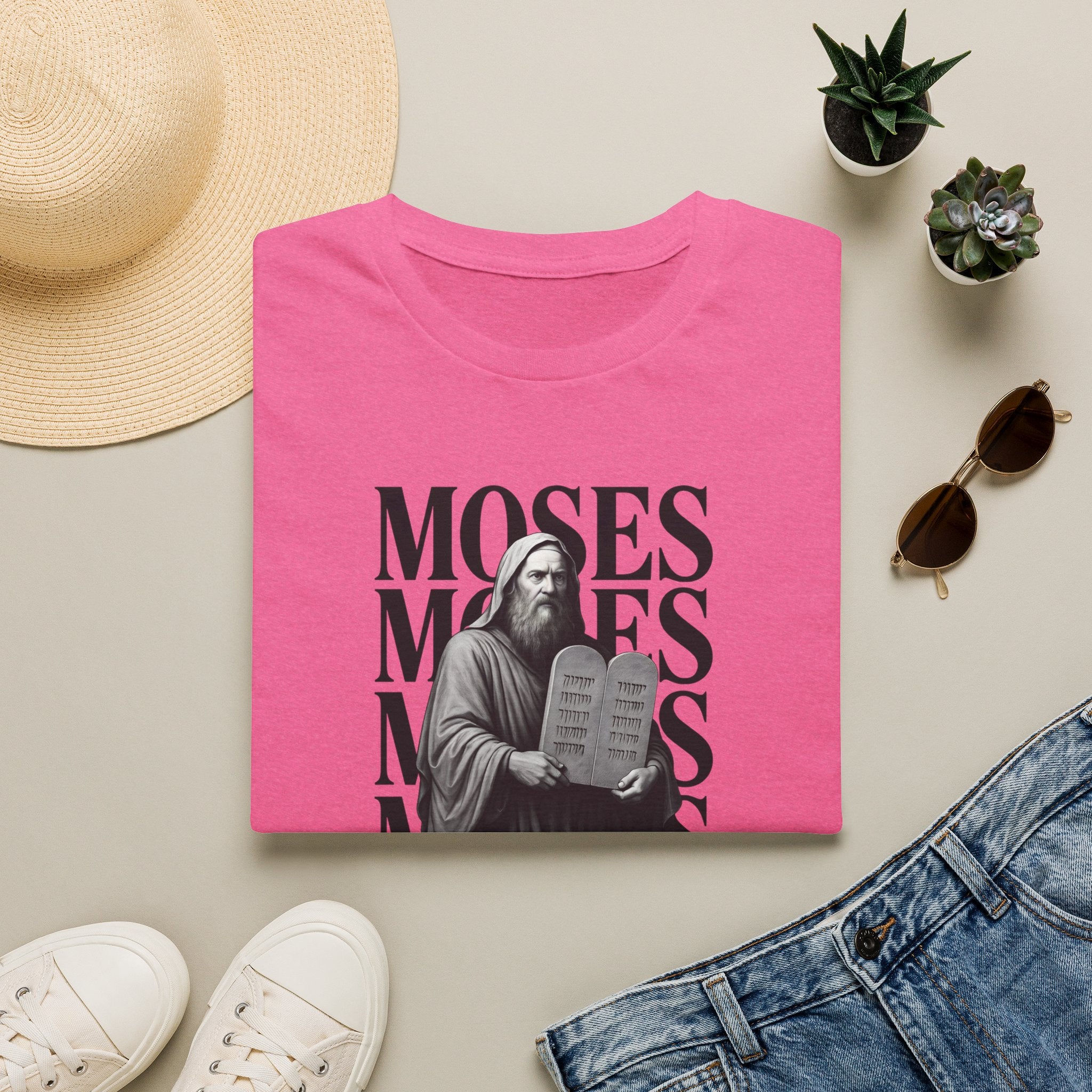 Moses and Ten Commandments T-Shirt