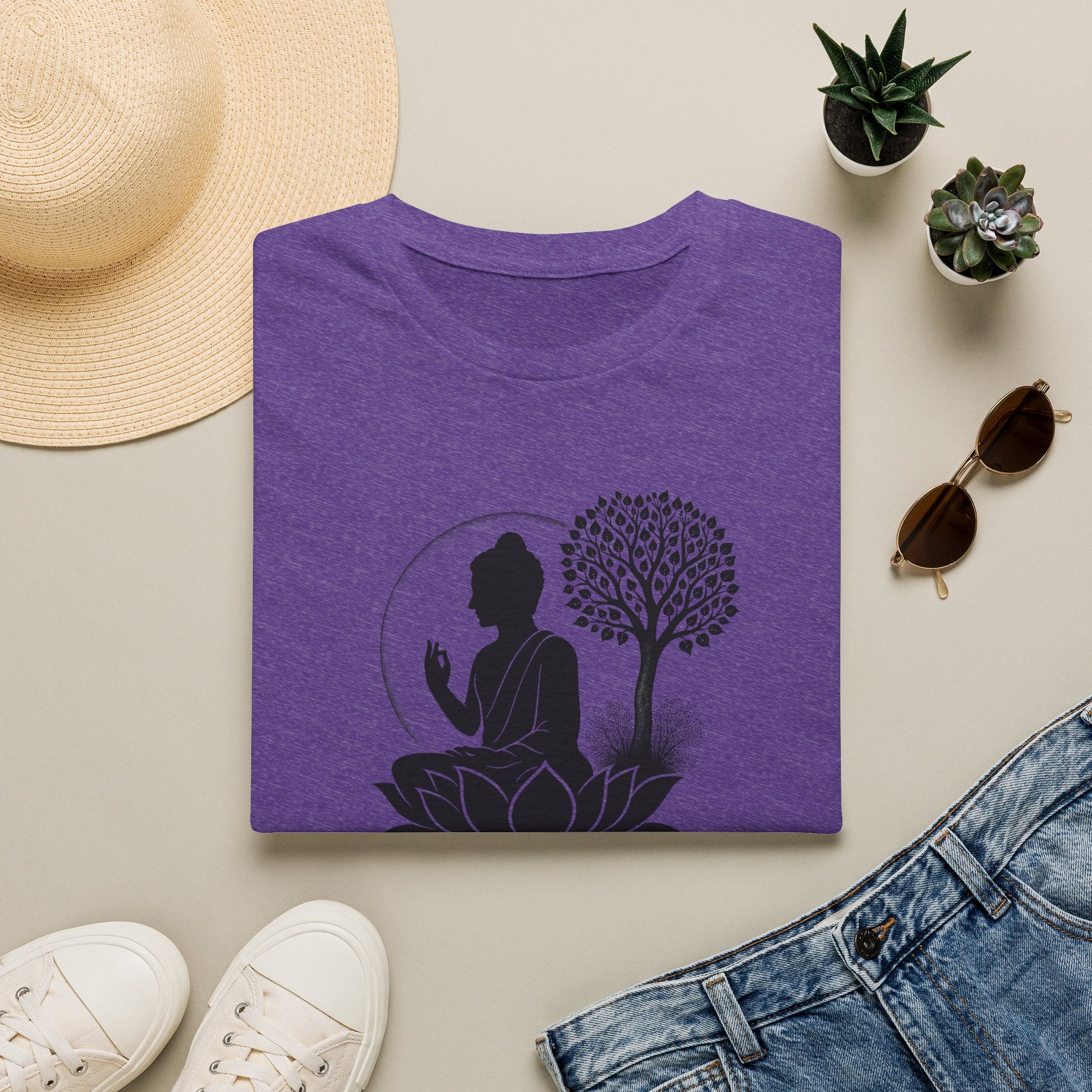Moonlit tree silhouette T-Shirt