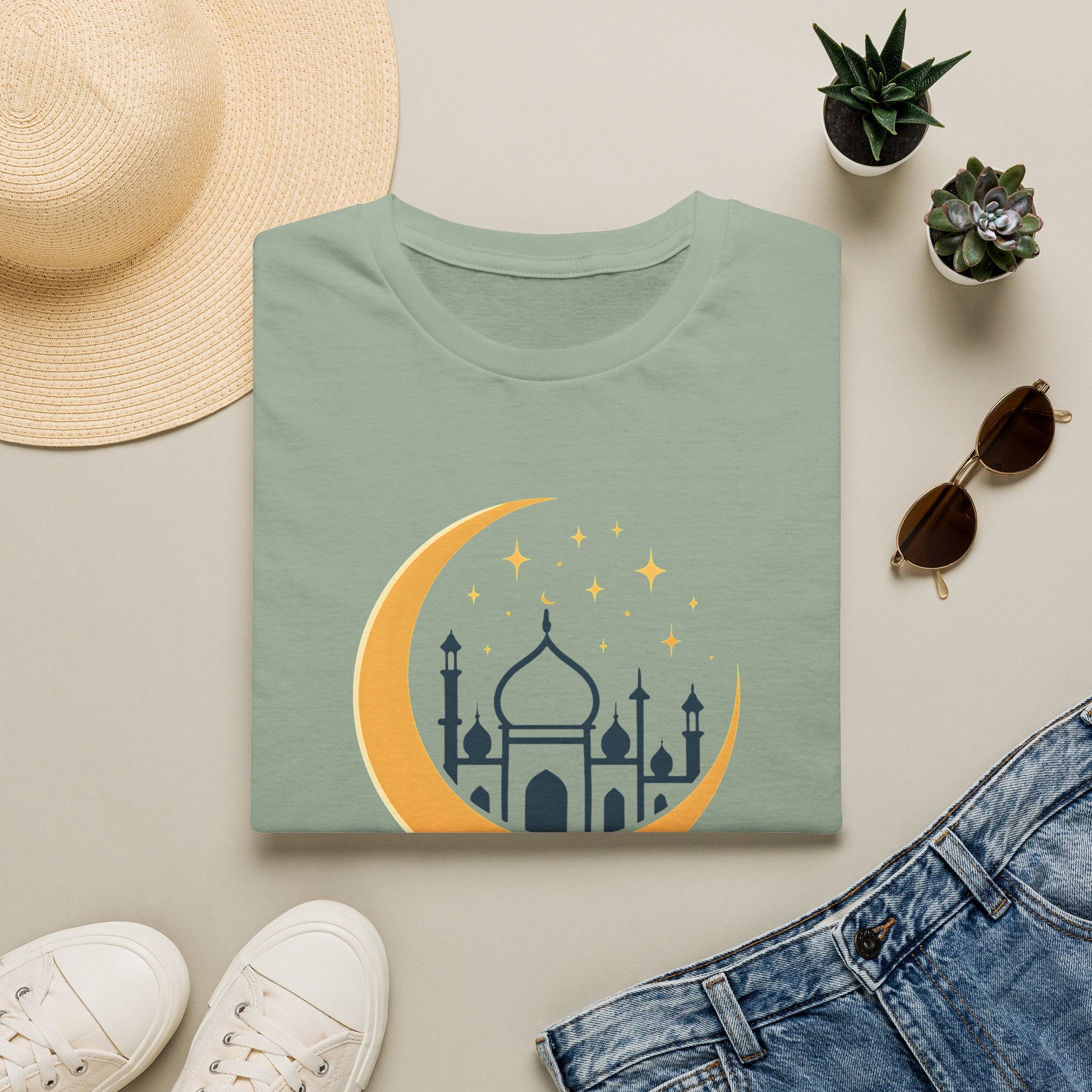 Moon Over Mosque T-Shirt