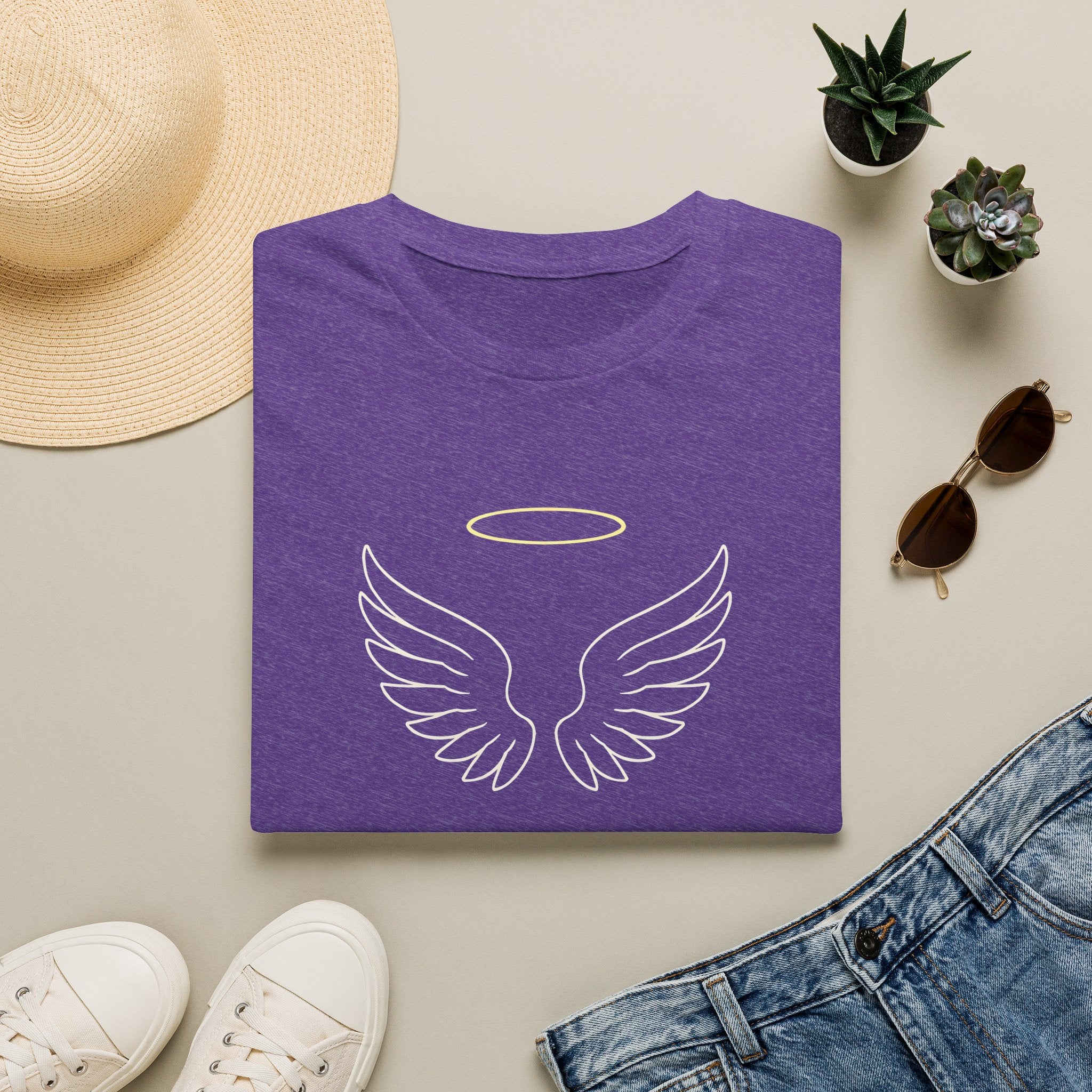 Angel Wings Halo T-Shirt