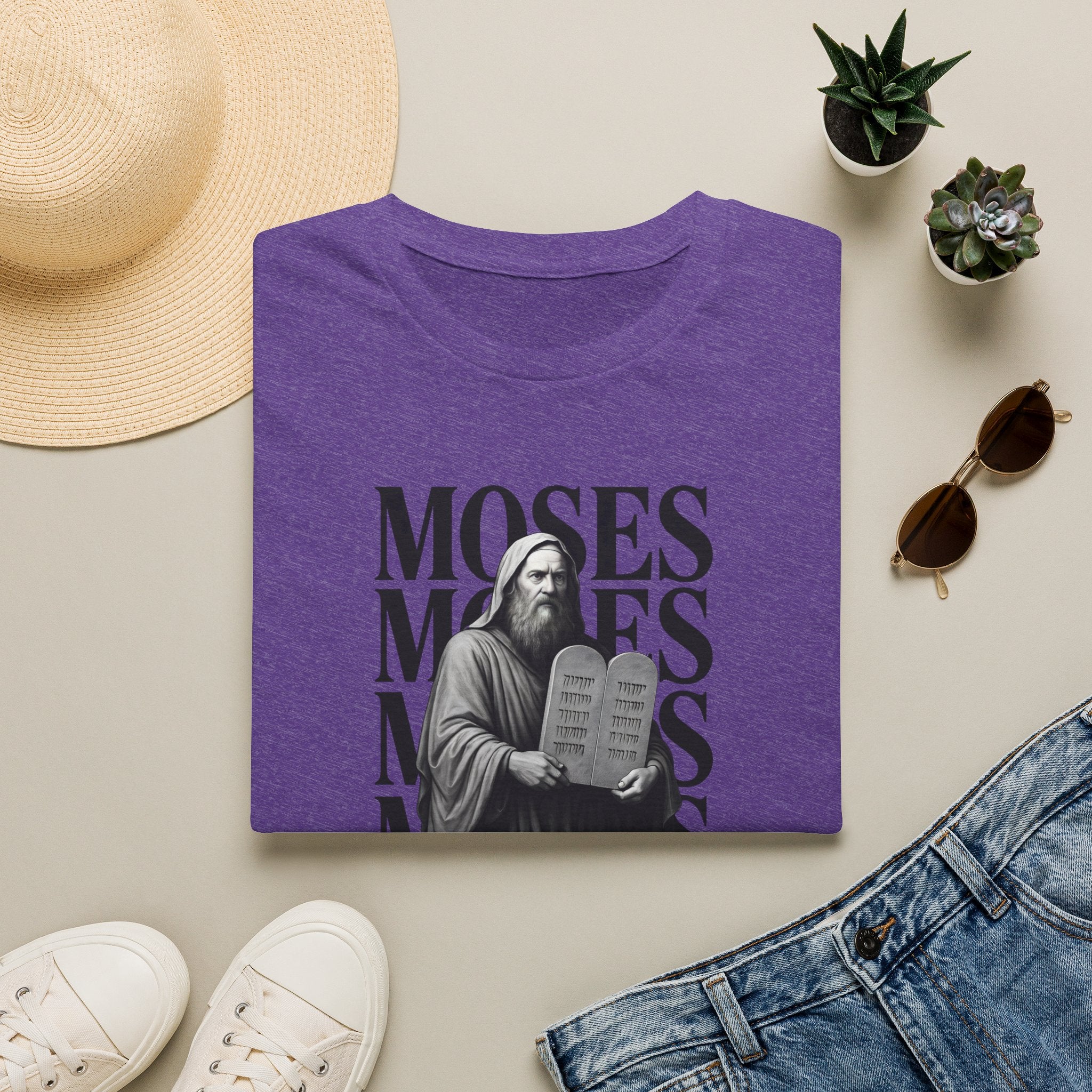 Moses and Ten Commandments T-Shirt