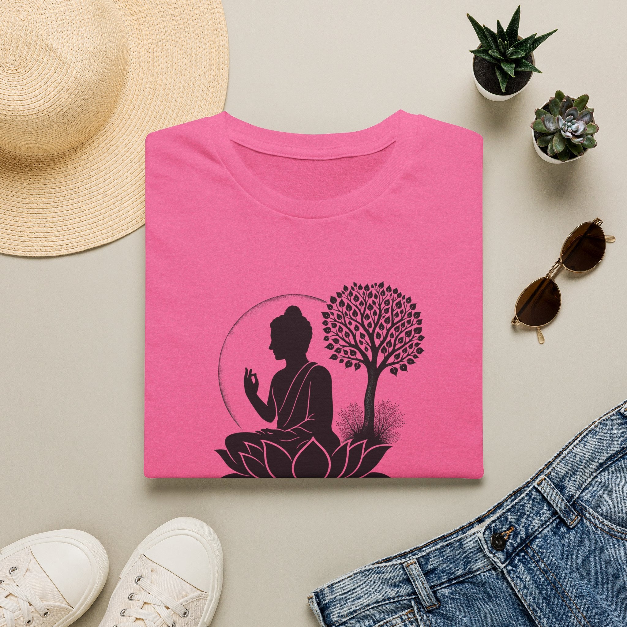 Moonlit tree silhouette T-Shirt