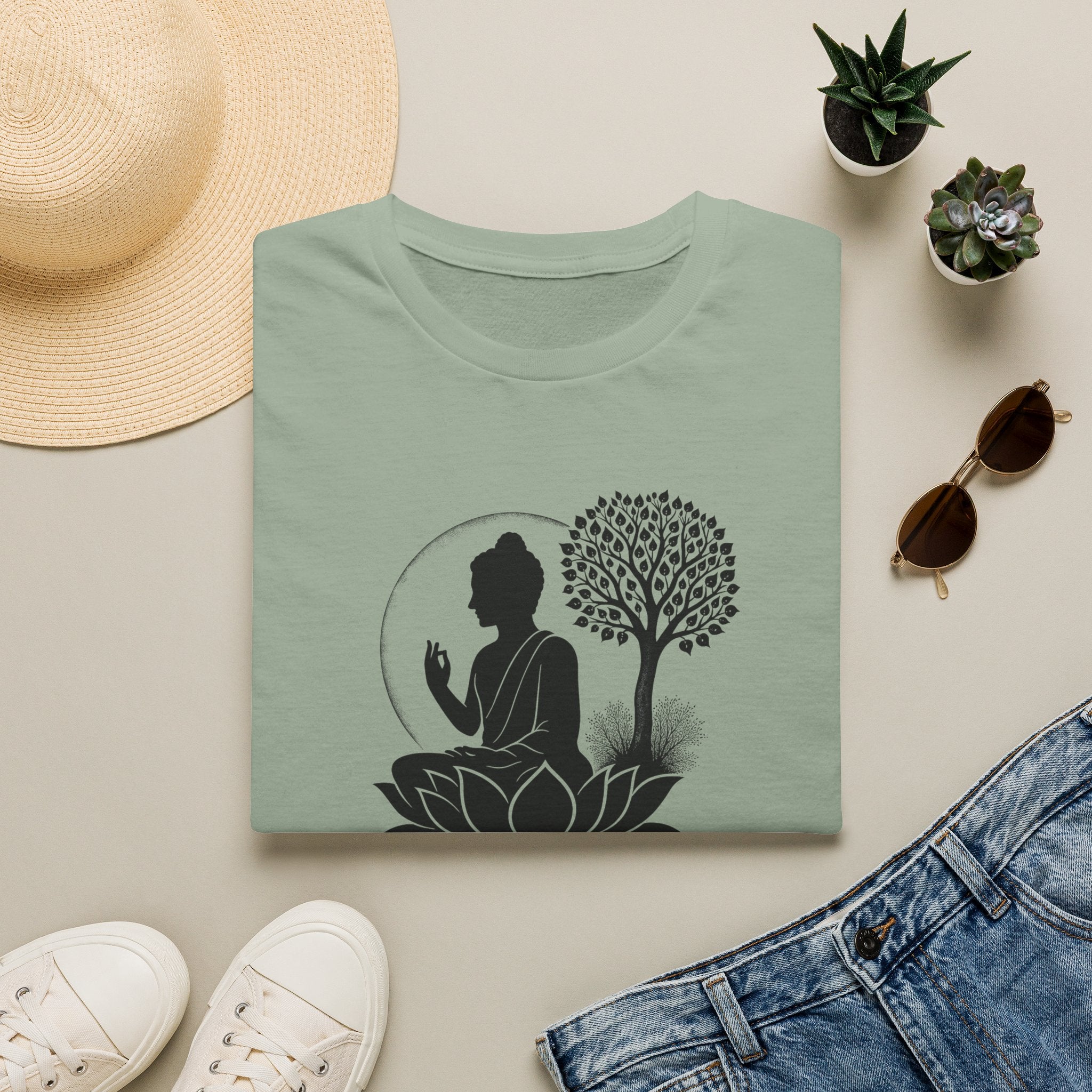Moonlit tree silhouette T-Shirt